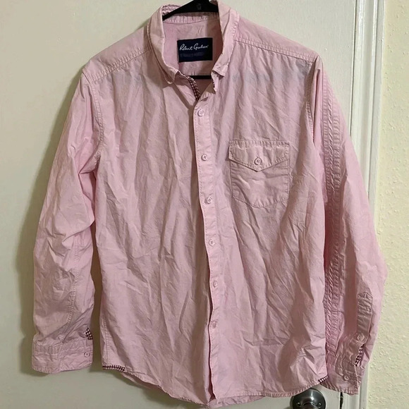 EUC Robert Graham Pink Dress Button Down Shirt - Picture 1 of 3